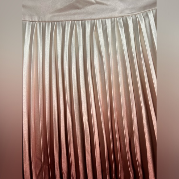 Petite Studio Calla Pleated Skirt in Rust, size XXS - Picture 12 of 16